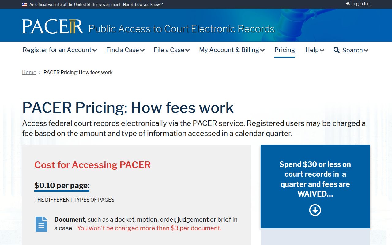 Eastland County arrest warrant jurisdiction, federal PACER docket access and pricing